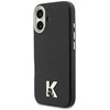 Dėklas Karl Lagerfeld case for IPHONE 17 compatible with MagSafe KLHMP17S5PGFKHGK (PU FW W/ KHead Logo) juodas