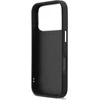 Dėklas Karl Lagerfeld case for IPHONE 17 Pro KLHCP17L6PCSPKCK (PU W/ K&amp;C Print &amp; Pocket) juodas