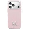 Dėklas Karl Lagerfeld case for IPHONE 17 Pro Max compatible with MagSafe KLHMP17X5PGFKHGP (PU FW W/ KHead Logo) pink