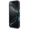 Karl Lagerfeld dėklas, skirtas IPHONE 17 Pro Max, suderinamas su MagSafe KLHMP17X6PFKCLB (PU FW W/ K&C Head Pin) mėlynas