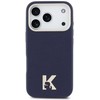 Dėklas Karl Lagerfeld case for IPHONE 17 Pro Max compatible with MagSafe KLHMP17X5PGFKHGB (PU FW W/ KHead Logo) mėlynas