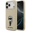 Dėklas Karl Lagerfeld Silicone Karl Sketch & Logo MagSafe Case for iPhone 17 Pro Max - Brown