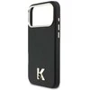 Dėklas Karl Lagerfeld case for IPHONE 17 Pro Max compatible with MagSafe KLHMP17X5PGFKHGK (PU FW W/ KHead Logo) juodas