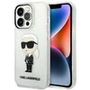Apple iPhone 14 Pro Karl Lagerfeld dėklas IML NFT Ikonik (KLHCP14LHNIKTCT) skaidrus