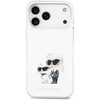 Karl Lagerfeld IML Aquarelle Karl & Choupette & Logo MagSafe - dėklas skirtas Apple iPhone 17 Pro Max baltas