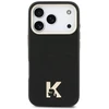 Dėklas Karl Lagerfeld case for IPHONE 17 Pro compatible with MagSafe KLHMP17L5PGFKHGK (Karl Head Logo) juodas