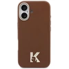 Dėklas Karl Lagerfeld case for IPHONE 17 compatible with MagSafe KLHMP17S5PGFKHGW (Karl Head Logo) ruda