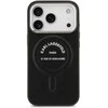 Karl Lagerfeld Karl RSG Logo MagSafe dėklas skirtas Apple iPhone 17 Pro Max juodos spalvos