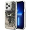 Apple iPhone 13 Pro Karl Lagerfeld dėklas Liquid Glitter Gatsby (KLHCP13LLGGKBK) juodos spalvos