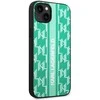Dėklas Karl Lagerfeld KLHCP14SPGKLSKN iPhone 14 6.1 "hardcase žalias / žalias Monogram Stripe