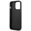 Karl Lagerfeld KLHCP13LCANCNK Apple iPhone 13 Pro / 13 6,1″ kietas dėklas juodos spalvos Karlimals Cardslot