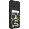 Karl Lagerfeld KLHCP13MCANCNK Apple iPhone 13/ 14 / 15 6,1″ kietas dėklas juodos spalvos Karlimals Cardslot