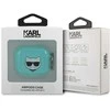 Apple AirPods 3 ausinių dėklas Karl Lagerfeld Choupette (KLA3UCHFL) mėlynos spalvos