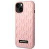 Karl Lagerfeld KLHCP14MRUPKLPP Apple iPhone 14 Plus / 15 Plus 6,7″ kietas dėklas rožinės spalvos 3D Monogram