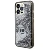 Apple iPhone 13 Pro Karl Lagerfeld dėklas Liquid Glitter Choupette (KLHCP13LLKCNSK) skaidrus