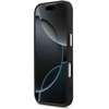 Karl Lagerfeld Point & Metal Logo MagSafe dėklas skirtas Apple iPhone 17 Pro Max juodos spalvos