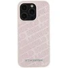 Karl Lagerfeld dėklas, skirtas iPhone 15 Plus 6,7 rožinės spalvos KLHCP15MPQKPMP HC QUILTED K PATTERN