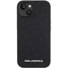 Karl Lagerfeld KLHCP15MPQKPMK Apple iPhone 15 Plus / 14 Plus 6.7″ juodos spalvos kietas dėklas Quilted K Pattern