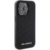 Dėklas Karl Lagerfeld KLHCP15LPQKPMK IPHONE 15 PRO 6.1 "Juodas/Juodas HARDCASE QUILTED K PATTERN