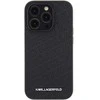 Dėklas Karl Lagerfeld KLHCP15LPQKPMK IPHONE 15 PRO 6.1 "Juodas/Juodas HARDCASE QUILTED K PATTERN