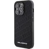 Dėklas Karl Lagerfeld KLHCP15LPQKPMK IPHONE 15 PRO 6.1 "Juodas/Juodas HARDCASE QUILTED K PATTERN