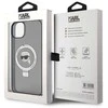 Karl Lagerfeld KLHMP15MHMRSKHK Apple iPhone 15 Plus / 14 Plus 6.7″ juodos spalvos kietas dėklas Ring Stand Karl He