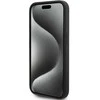 Karl Lagerfeld KLHCP15LSKSBMCK Apple iPhone 15 Pro 6.1″ juodos spalvos kietas dėklas Silicone Karl Script