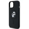 Karl Lagerfeld KLHMP15MSCMKCRHK Apple iPhone 15 Plus / 14 Plus 6.7″ juodos spalvos kietas dėklas Silicone Karl & C