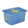 Keeeper Storage box with lid. 15 l. mėlynas. 38 x 29.5 x 29.5 cm