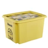 Keeeper Storage box with lid. 30 l. yellow. 45 x 35 x 27 cm