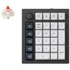 Keychron Q0 Max RGB Wireless Numeric Klaviatūra, Raudona Switch (Juodas) [Q0M-M1].