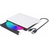 Kietasis diskas Gembird DVD-USB-031-BW External USB DVD drive, juodas-baltas