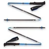 Black Diamond Juodas Diamond Juodas DIAMOND Distance Carbon Z-Pole trekingo lazda, unisex, sulankstoma
