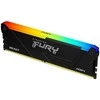 Atmintis Kingston Fury Beast RGB 8GB 3200MT/s DDR4 CL16 DIMM PC Memory Module KF432C16BB2A/8