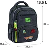 Kite School backpack HW26-773M. juodas col.. 28.5x13.5x39 cm