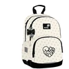Kite School backpack K26-585M-2. baltas col.. 29x14x40 cm