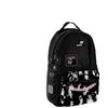 Kite School backpack K26-949M-1. juodas/pink. 28x11x41 cm
