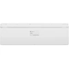 Natec Tang US Belaidė klaviatūra BT + 2.4 GHz quiet Slim baltas