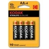 KODAK Xtralife LR6 (AA) 4 pak. Elementai