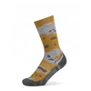 BUFF Merino Lightweight Crew Sock LWC2 Umber Socks, Geltona L