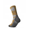 BUFF Merino Lightweight Crew Sock LWC2 Umber Socks, Geltona L