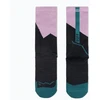 BUFF Merino MW Crew Socks MWC1 Socks, Juodas - Violetinė L
