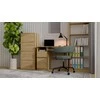 Top E Shop ALMA CHEST OF DRAWERS, ANTHRACITE/ARTISAN OAK