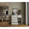 Top E Shop MALWA 1D5S Baltas CHEST OF DRAWERS