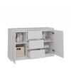 Top E Shop Komoda - Topeshop 2D3S Balta