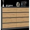 Top E Shop Komoda - Topeshop M8 120 ANT/ART KPL
