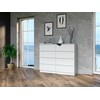 Top E Shop komoda - Topeshop M8 120 Balta