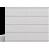 Top E Shop komoda - Topeshop M8 120 Balta