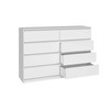 Top E Shop Baldų Komplektas - Topeshop M8 140 Biel, Balta