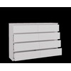 Top E Shop Baldų Komplektas - Topeshop M8 140 Biel, Balta